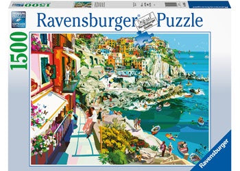 Ravensburger Romance in Cinque Terre - 1500 Piece Jigsaw