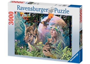 Ravensburger Lady Of The Forest - 3000 Piece Jigsaw