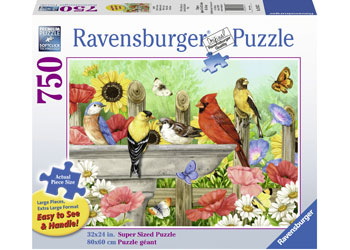 Ravensburger Bathing Birds - 750 Piece Jigsaw