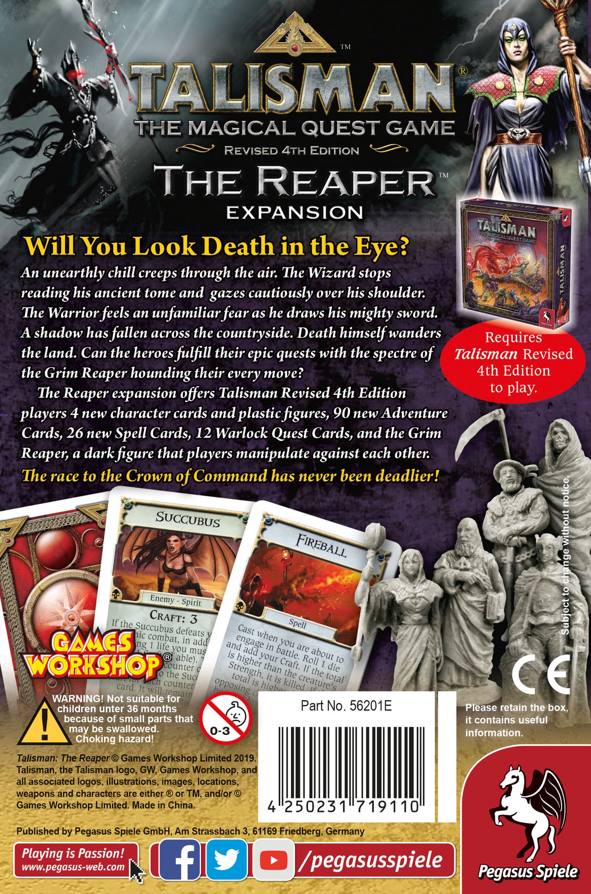 Talisman 4th Edition The Reaper