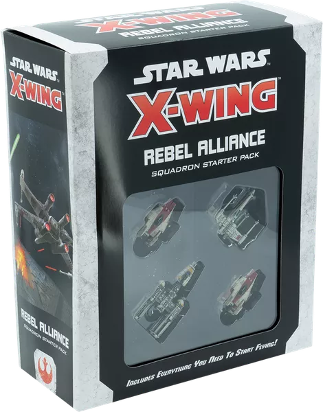 Star Wars XWing 2nd Edition Rebel Alliance Squadron Starter Pack