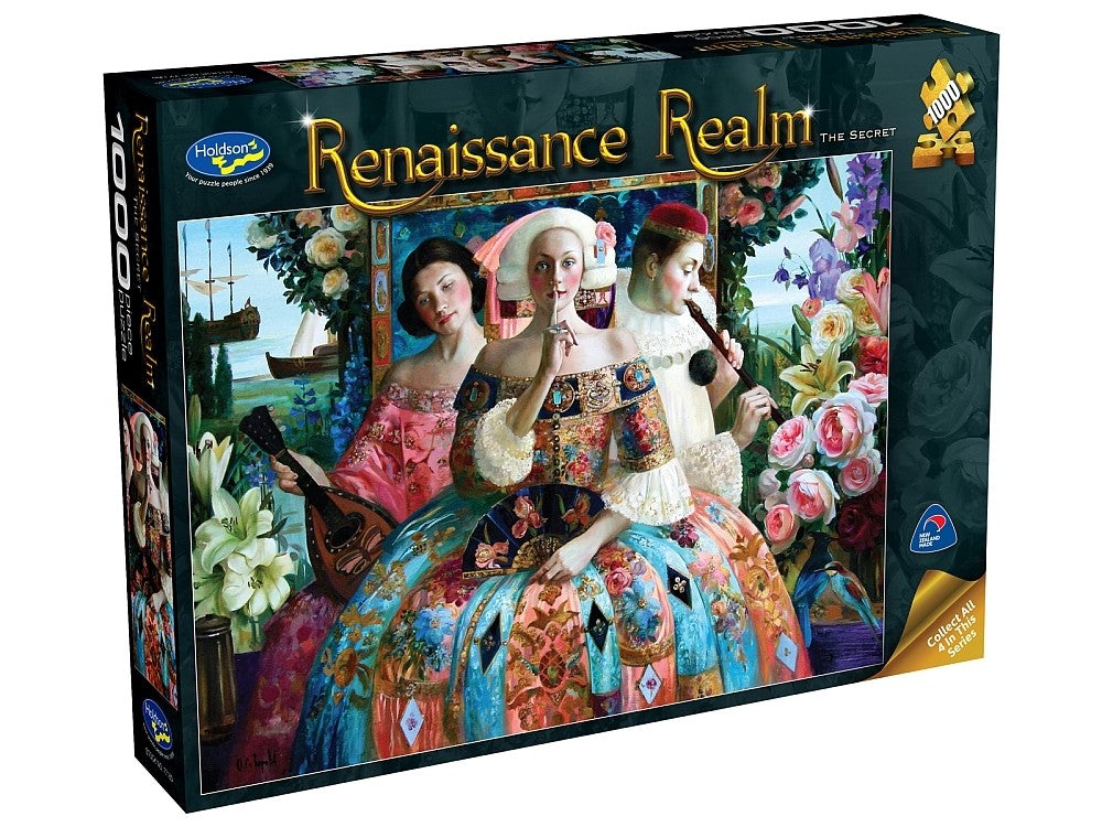 Secret Renaissance Realm 1000 Piece Jigsaw - Holdson