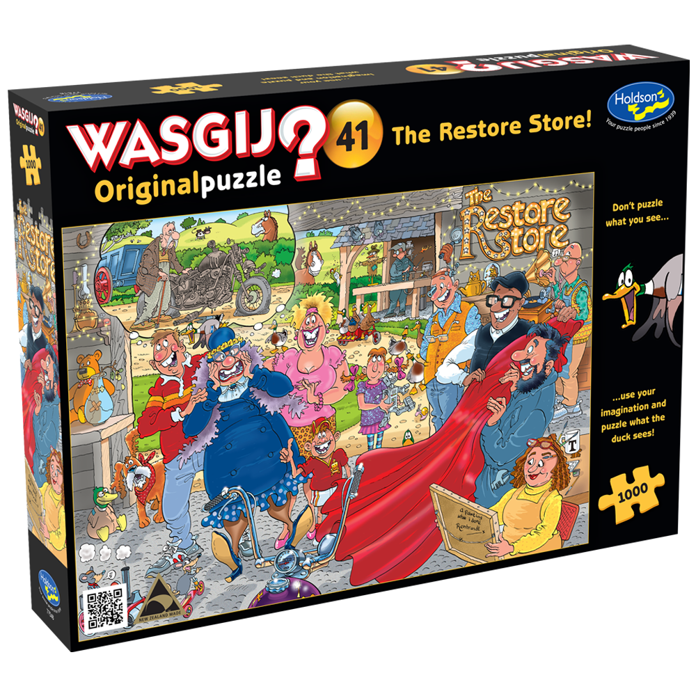 Wasgij Original 41 The Restore Store 1000 Piece Jigsaw