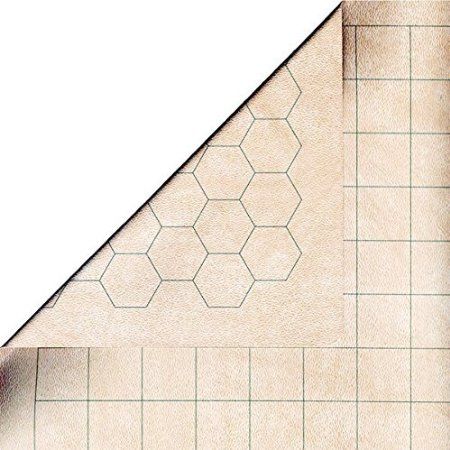 Chessex - Reversible Megamat - 1 1/2 Squares and 1 1/2 Hexes (34 1/2 X 48) (CHX97257)