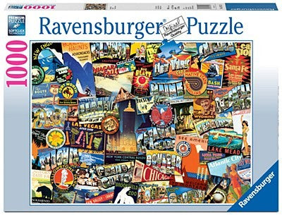 Ravensburger - Road Trip - 1000 Piece Jigsaw