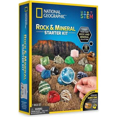 National Geographic - Rock And Mineral Starter Kit