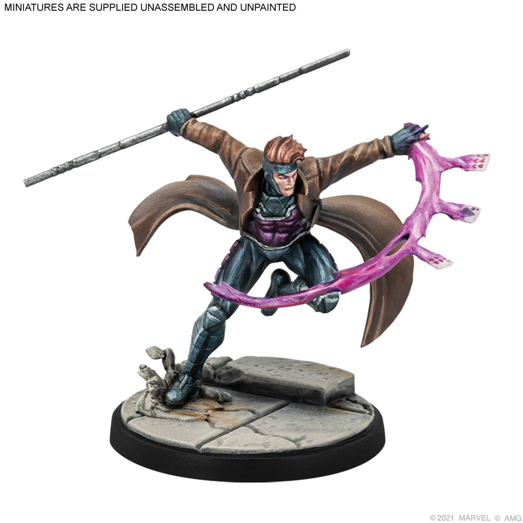 Marvel Crisis Protocol Miniatures Game Rogue and Gambit