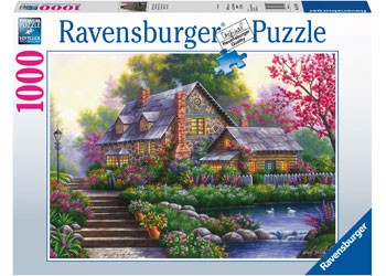 Ravensburger Romantic Cottage - 1000 Piece Jigsaw