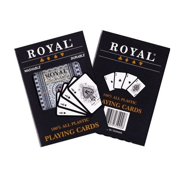 Playing Cards Single Plastic Coated Royal