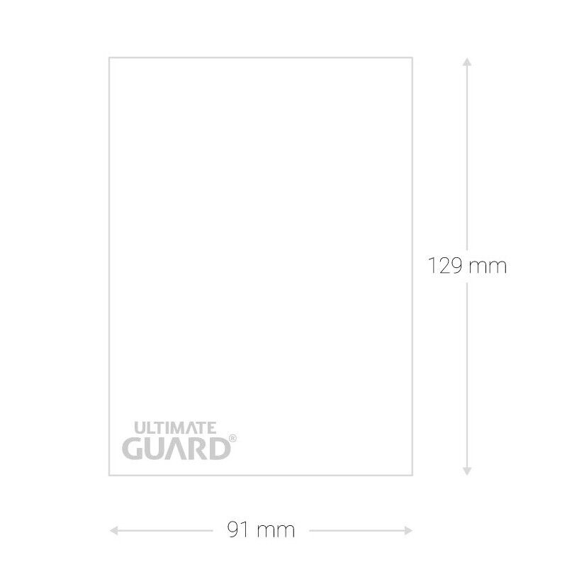 Ultimate Guard Sleeves Bordifies Precise-Fit Standard Size Black (100)