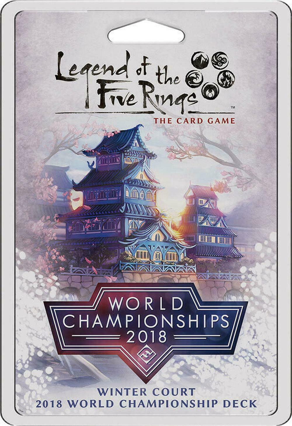 Legend of the Five Rings: The Card Game - Winter Court - 2018 World Championship Deck