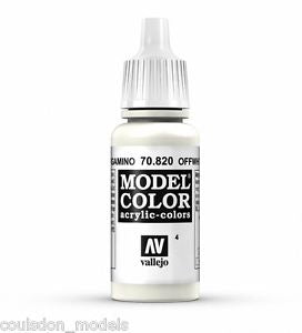 Vallejo Model Colour - Offwhite 17ml Acrylic Paint (AV70820)