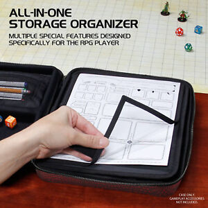 ENHANCE Tabletop RPGs RPG Organizer Case Collectors Edition (Red)