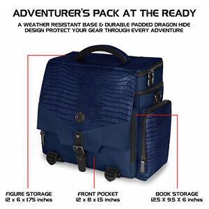 ENHANCE Tabletop RPGs RPG Adventurers Bag Collectors Edition (Blue)