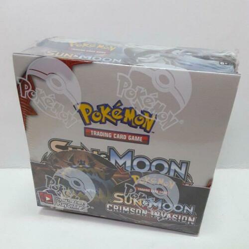 Pokemon TCG: Sun &amp; Moon - Crimson Invasion Booster Box