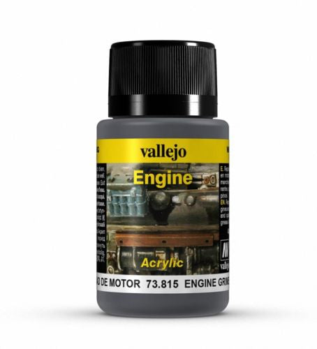 Vallejo Weathering Effects Engine Grime 40 Ml