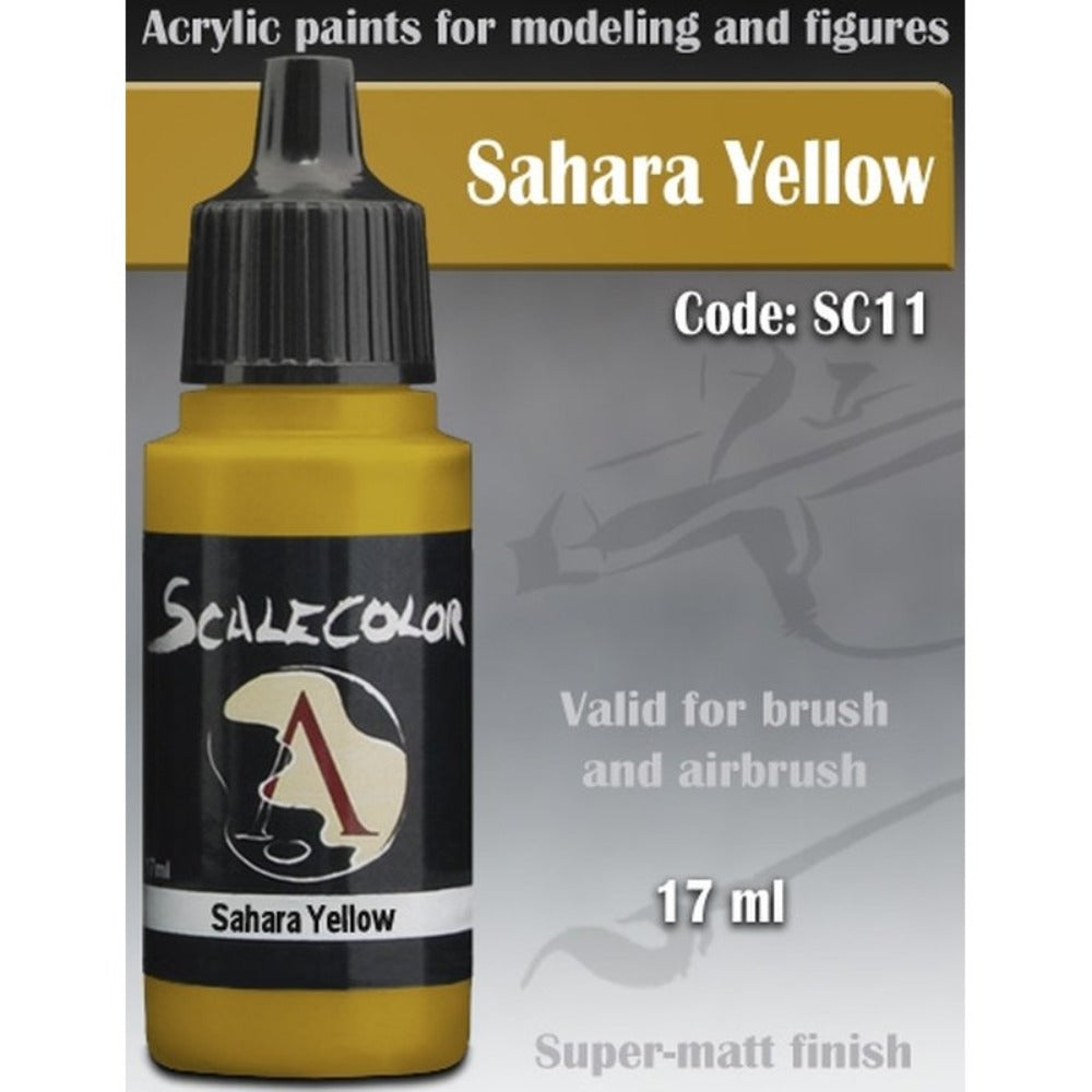 Scale 75 - Scalecolor Sahara Yellow (17 ml) SC-11 Acrylic Paint