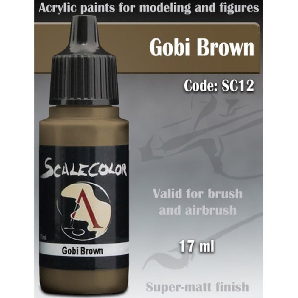 Scale 75 - Scalecolor Gobi Brown (17 ml) SC-12 Acrylic Paint