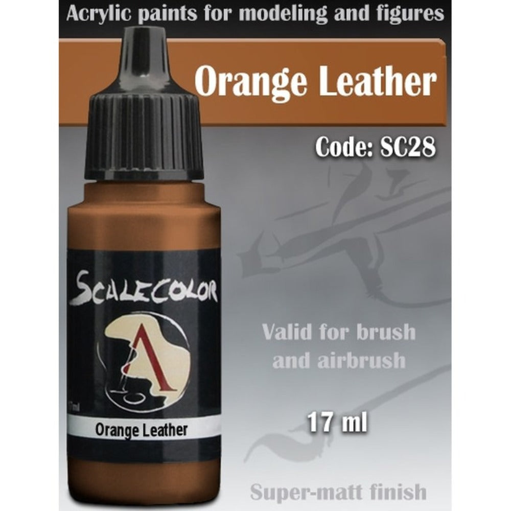Scale 75 - Scalecolor Orange Leather (17 ml) SC-28 Acrylic Paint