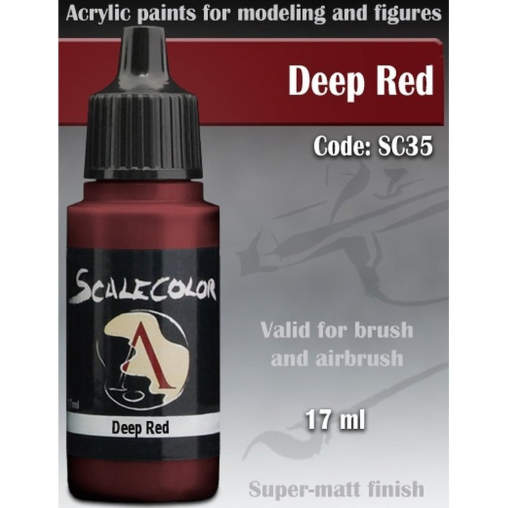 Scale 75 - Scalecolor Deep Red (17 ml) SC-35 Acrylic Paint
