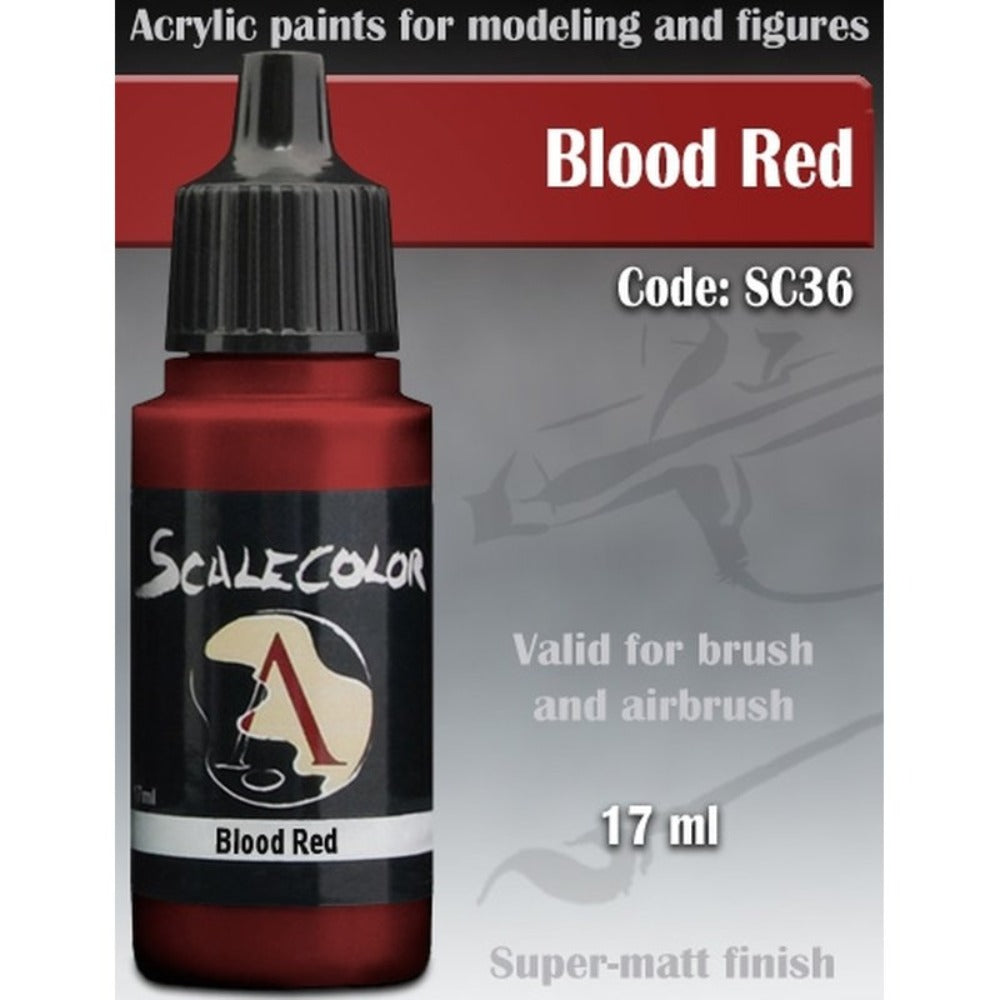 Scale 75 - Scalecolor Blood Red (17 ml) SC-36 Acrylic Paint