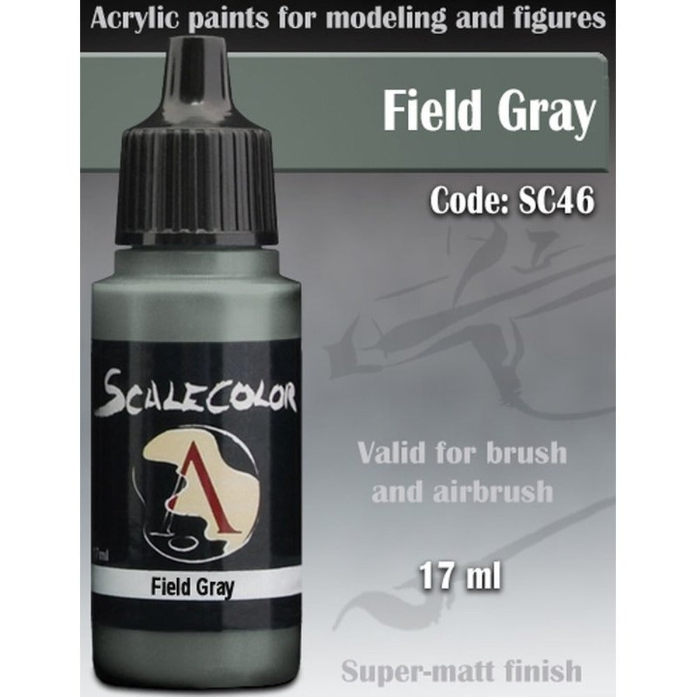 Scale 75 - Scalecolor Field Gray (17 ml) SC-46 Acrylic Paint