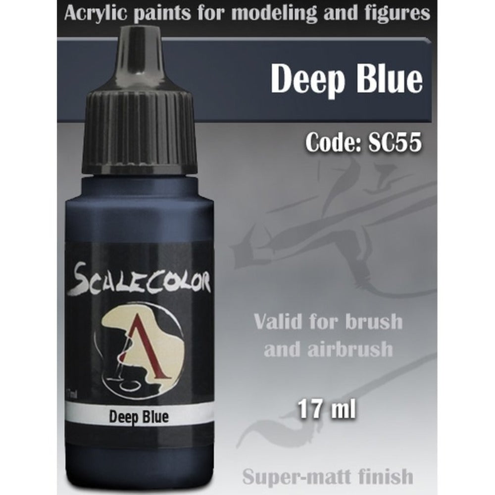 Scale 75 - Scalecolor Deep Blue (17 ml) SC-55 Acrylic Paint