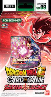 Dragon Ball Super Card Game Saiyan Legacy Starter Deck [DBS-SD09]