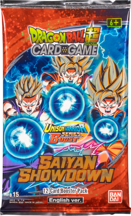 Dragon Ball Super Card Game Series Booster 06 Saiyan Showdown Booster Pack [DBS-B15]