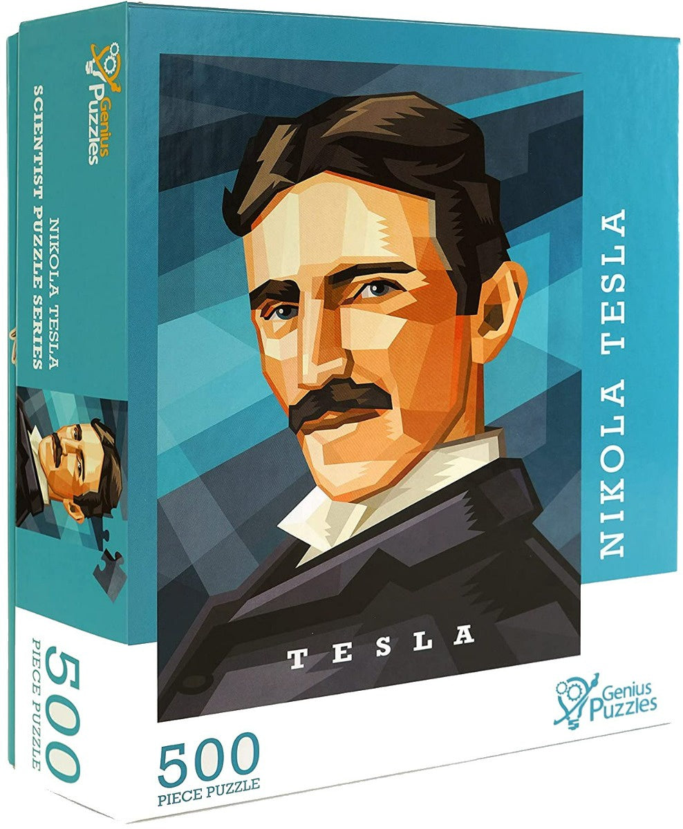 Scientist Jigsaw Puzzle - Nikola Tesla 500 Piece Jigsaw