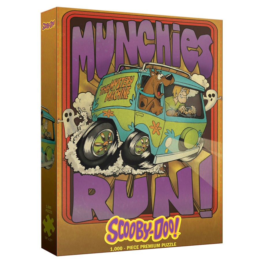 Scooby Doo Munchies Run 1000 Piece Jigsaw