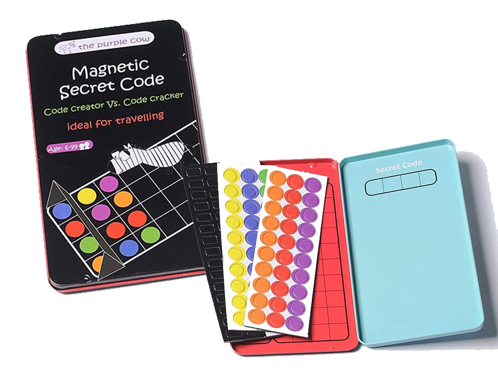 Magnetic Games Tins - Magnetic Secret Code
