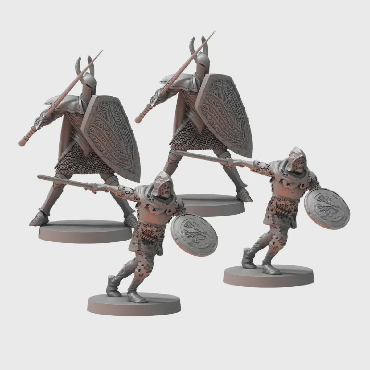 Dark Souls RPG Miniatures : the Silver &amp; The Dead