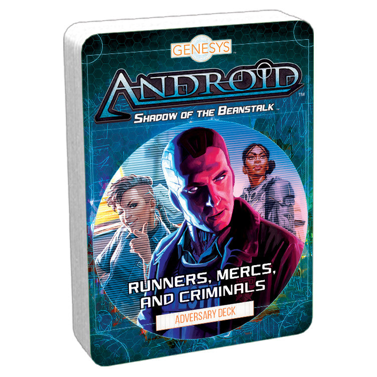 Android Genesys Runners Mercs And Criminals Adversary Deck