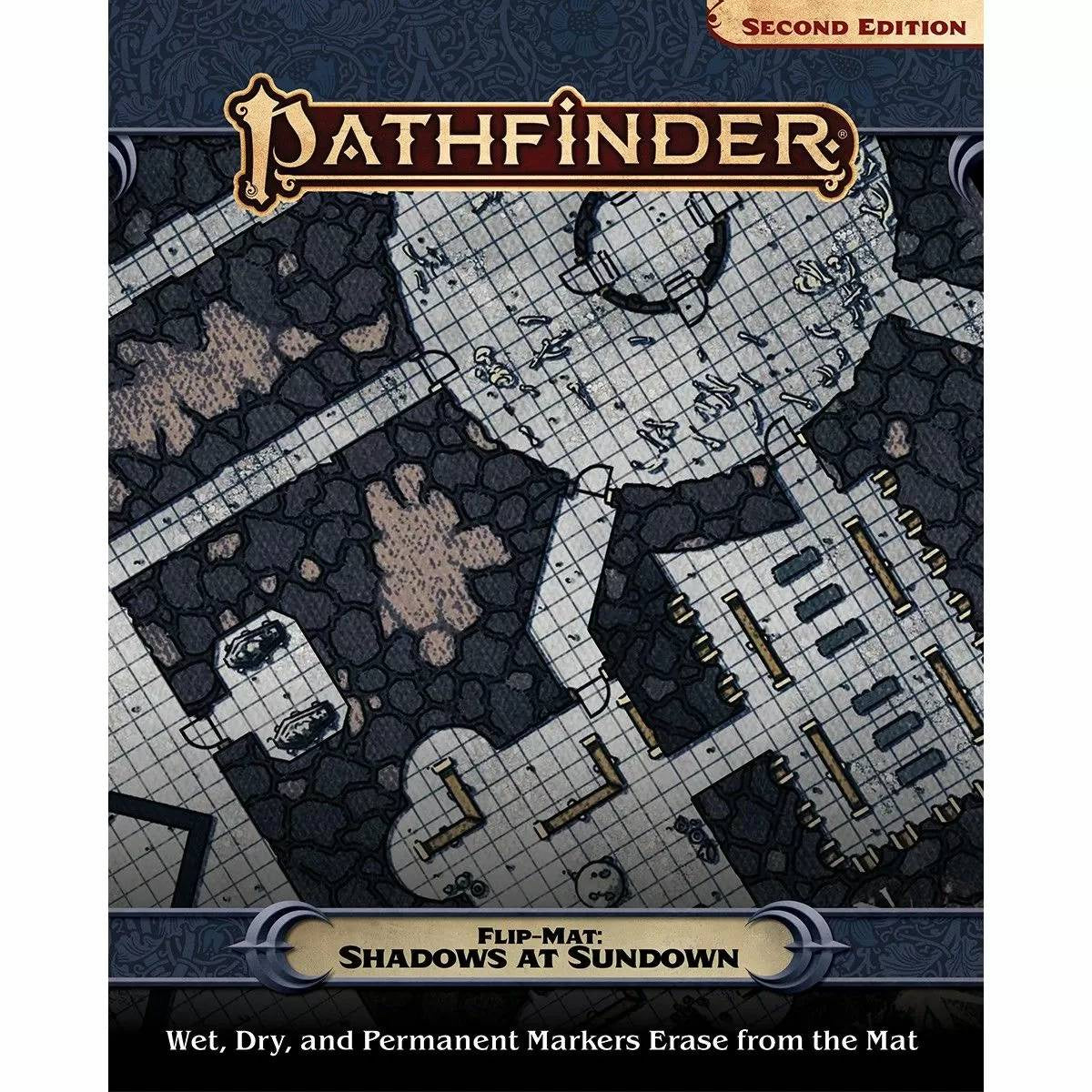 Pathfinder Accessories Flip-Mat: Shadows at Sundown