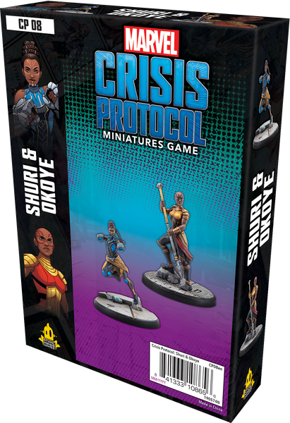Marvel Crisis Protocol Miniatures Game Shuri &amp; Okoye Expansion