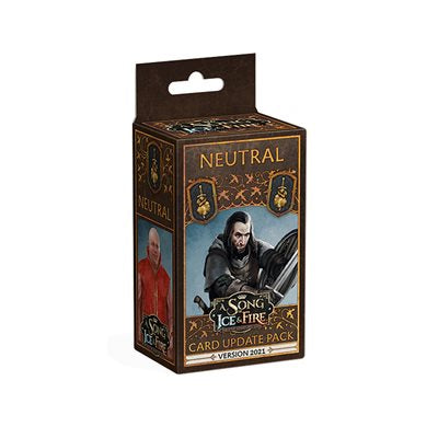 A Song of Ice and Fire - House Neutral Card Update Pack Version 2021