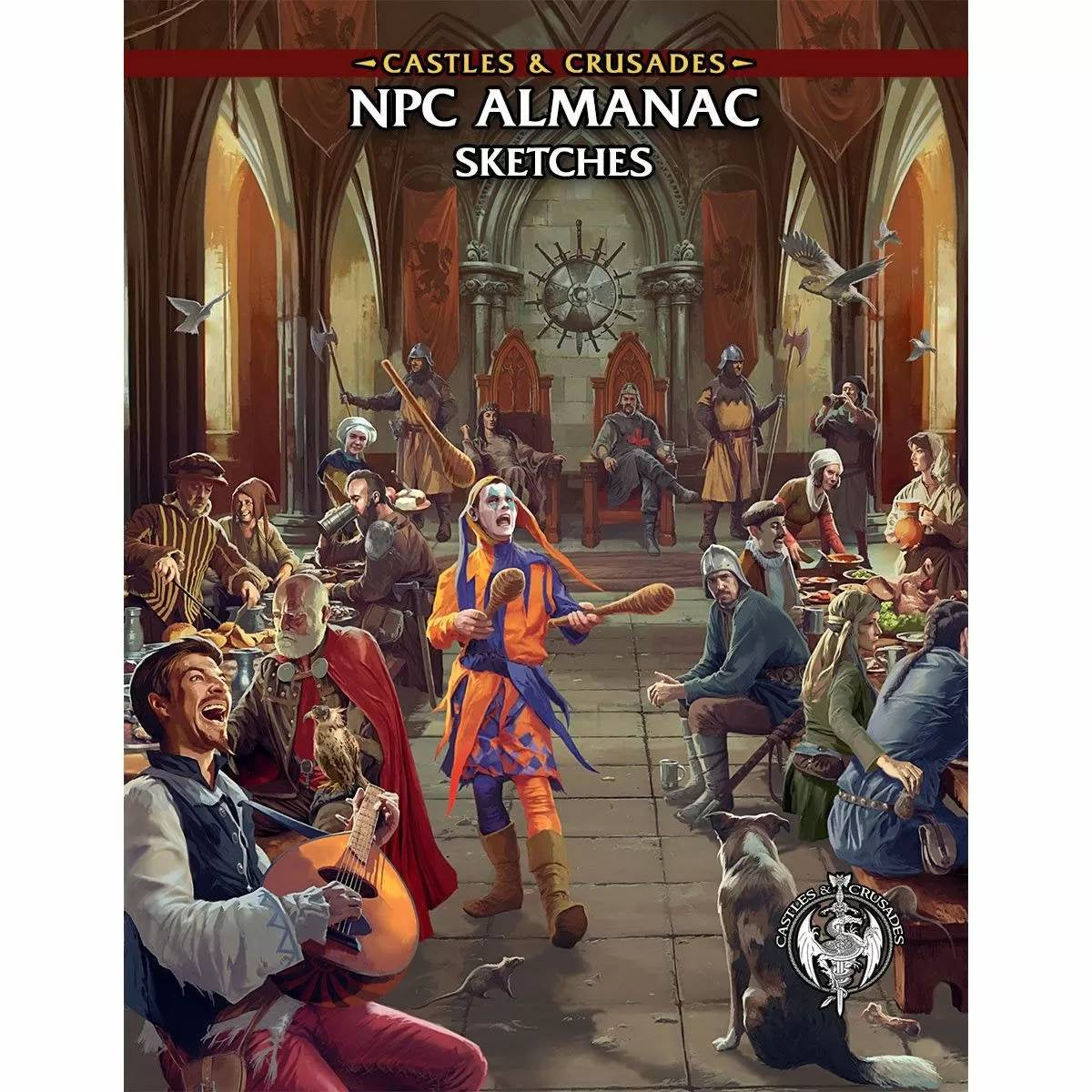 Castles &amp; Crusades NPC Almanac - Sketches