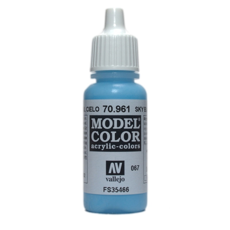 Vallejo Model Colour - Sky Blue 17ml Acrylic Paint (AV70961)