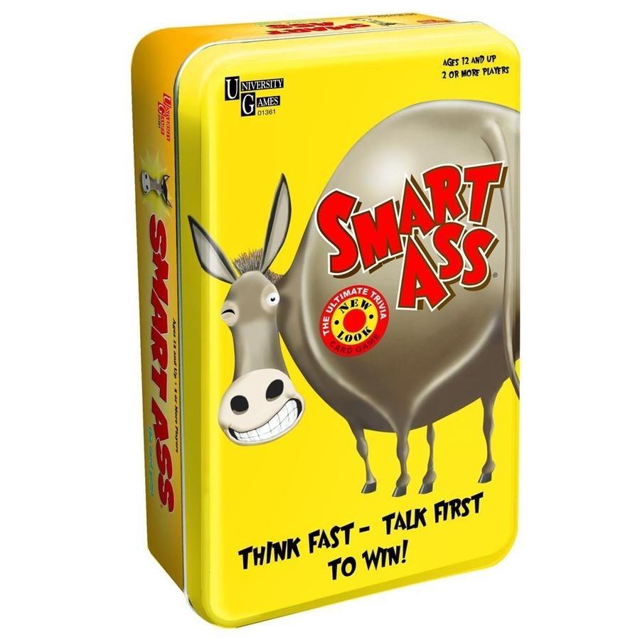 Smart Ass Card Game (Tin) - Good Games
