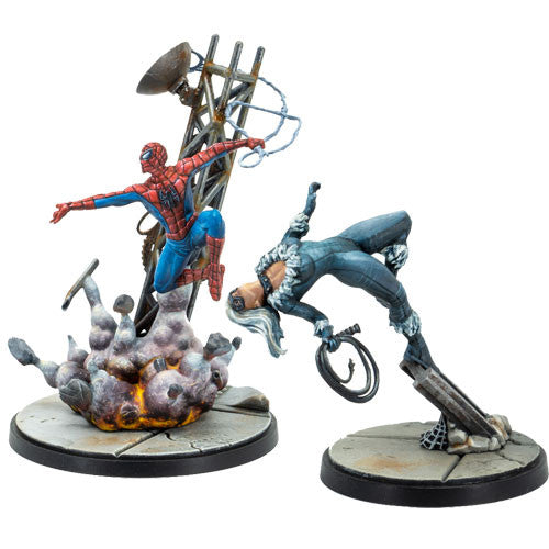 Marvel Crisis Protocol Miniatures Game Amazing Spider-Man &amp; Black Cat