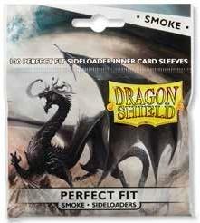 Sleeves Dragon Shield Perfect Fit Sideloader 100/Pack Smoke - Good Games