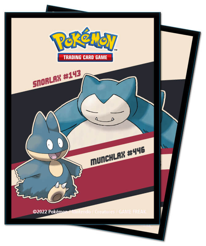 Ultra Pro Pokemon - Deck Protector Sleeves Snorlax &amp; Munchlax
