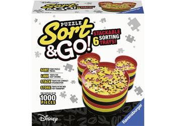 Ravensburger Disney Mickeys Sort &amp; Go! Puzzle Sorter