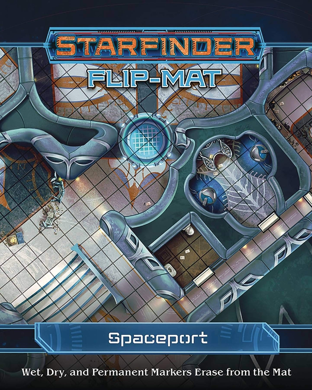 Starfinder RPG Flip Mat Spaceport