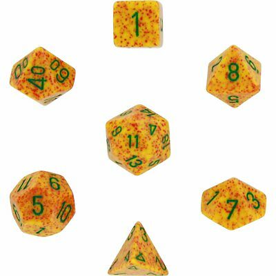 Chessex - Speckled Polyhedral 7-Die Set - Lotus (CHX25312)