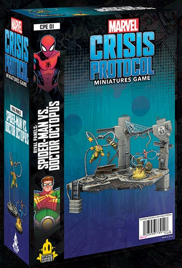 Marvel Crisis Protocol Miniatures Game Rivals Panels Spider-Man Vs Doctor Octopus