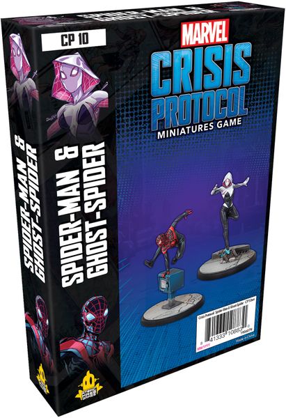 Marvel Crisis Protocol Miniatures Game Spider-Man &amp; Ghost-Spider Expansion