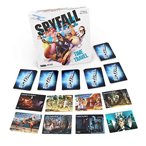 Spyfall Time Travel Board Game
