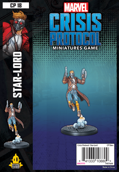 Marvel Crisi Protocol Miniatures Game Starlord Expansion - Good Games